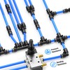 TAILONZ PNEUMATIC Blue 4mm or 5/32 inch OD 2.5mm ID