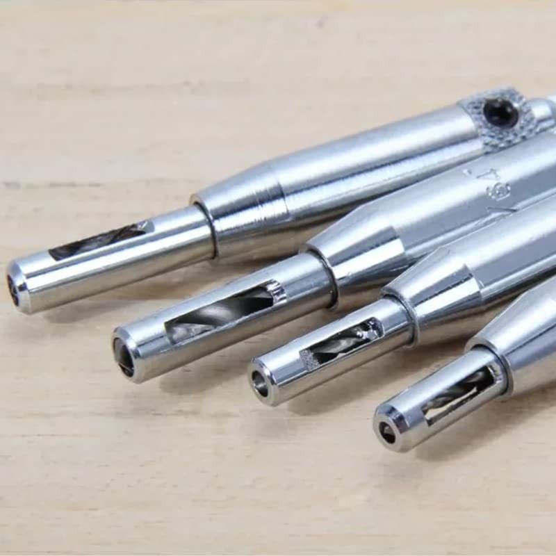 AIMALL 4pcs Self-Centering Drill Bits Set with Hex Shank, Pilot