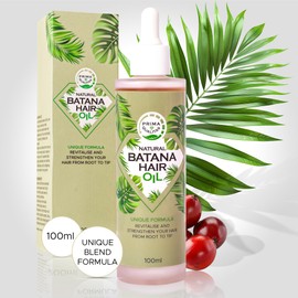 Prima Qualitas Raw Batana Oil for Hair Growth, Enriched with 8 Powerful Hair Growth Oils to Repair Dry, Damaged Hair, Split Ends, Prevent Hair Loss and Thicken Hair, 100 ml