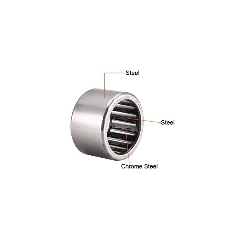 sourcing map Needle Bearings Disposable Clutch Bearing 25 mm Bore