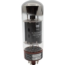 Tube Amp Doctor 6L6GCM-STR Redbase Selected Premium Matched Quartet Power Amp Valves (Set of 4)