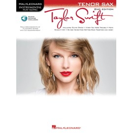 Taylor Swift: Tenor Saxophone Play-Along Book with Online Audio (Instrumental Play-Along)