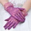 LanBuff Gloves, Lace, Cute, Women's Gloves, UV Protection Gloves, Short,