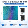 GOMENL Build Plate for Bambu Lab H2S H2D 3D Printer,