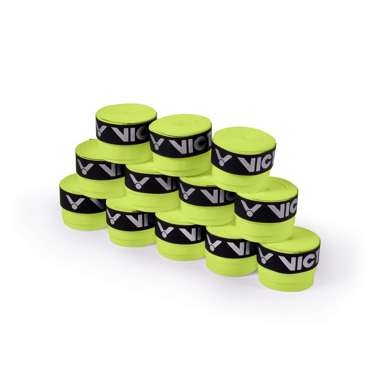 BONMAC Victor Over Grip Tour Grip Tape (Yellow, Pack of