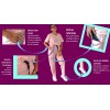 Scrubbies Uniforme Médico Scrub Pijama Quirúrgico Antifluidos P/mujer