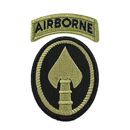USAE Special Operations Command (US Army Element) OCP Patch with Airborne Tab (Military Issued)-Veteran Owned Business
