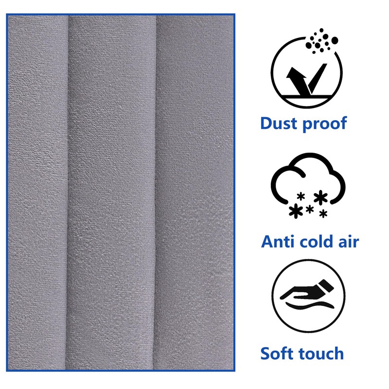 Insulated AC Cover for Window Units - Indoor Use(grey, 21