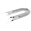 Set of 5 Bowden cables – black – KR51 /