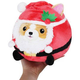 Squishable / Undercover Corgi in Santa - 7"