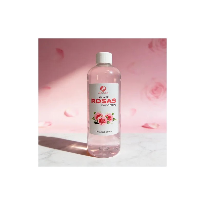 Agua De Rosas Tonico Facial 500ml Alma Tierra
