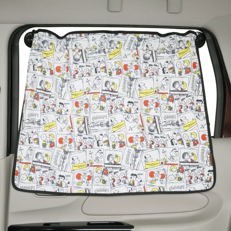 Bonform 7275-76W Snoopy Peanut Friends Car Curtain Light / Regular
