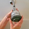Culligan Wall-Mounted Water Filtered Shower Head with Massage, Chrome Finish