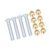 HEROFFIX 1 Set Door Hinge Pin Bushing Repair Kit Replacement