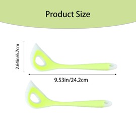 2 Pieces Meatball Maker, Scoop Ball Maker Non-Stick Meatball Maker Meat Baller Spoon, Fish Ball Spoon with Comfortable Practical Meatball Making Tool