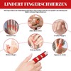 Zovator Finger Splint Set of 4, Adjustable Finger Orthosis with