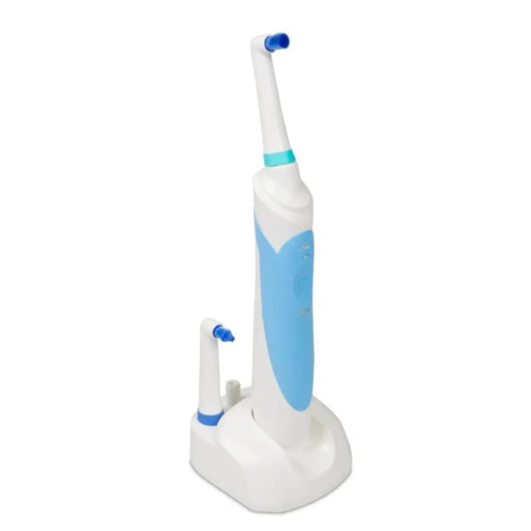 ROTADENT PROCARE Professional Rotary Toothbrush with Dock Charger, 2 Brush Heads Included and 1 Year Warranty