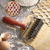 Stainless Steel Lattice Cutter and Roller - Baking Tool for