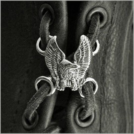 MILTACUSA EAGLE WINGS UP LACE-UP VEST- JACKET-BOOT EXTENDER (1 PC) LACE-UP. NEW