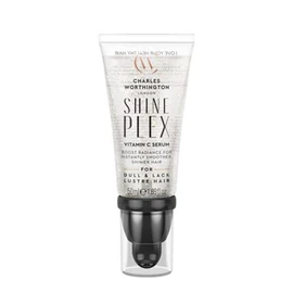 Charles Worthington ShinePlex Glass Shine Serum, Vitamin C to Hydrate and Nourish Hair, Salon Smoothing Treatment for Women, 50 ml