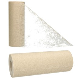 AmaCasa Non-Woven Table Runner with Flower Design 23 cm / 25 m Roll