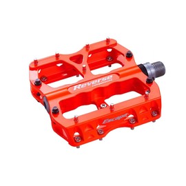 Reverse Escape Flat Bicycle Pedal Neon Orange