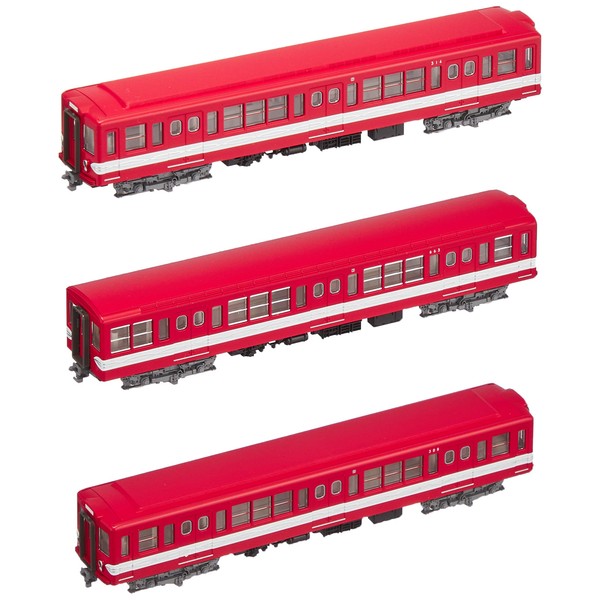 KATO 10-1135 N Gauge Marunouchi Line Red Train, 500 Type, Increased, Set of 3 Cars