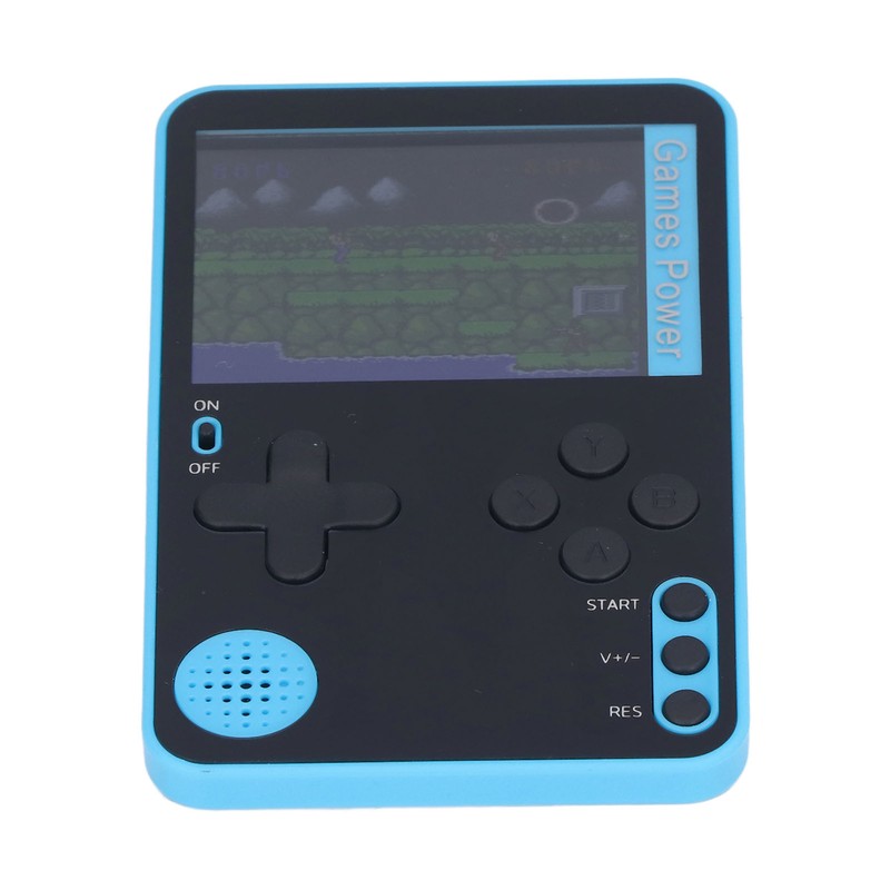 Blue Handheld Game Console Retro Portable Game Player Video Games