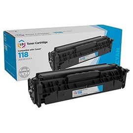LD Remanufactured Toner Cartridge Replacement for Canon 118 2661B001AA (Cyan)