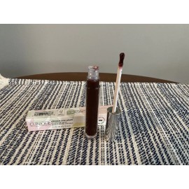 CLINIQUE Pop Plush Creamy Lip Gloss in Black Honey Pop, Full Size .11 fl oz NIB