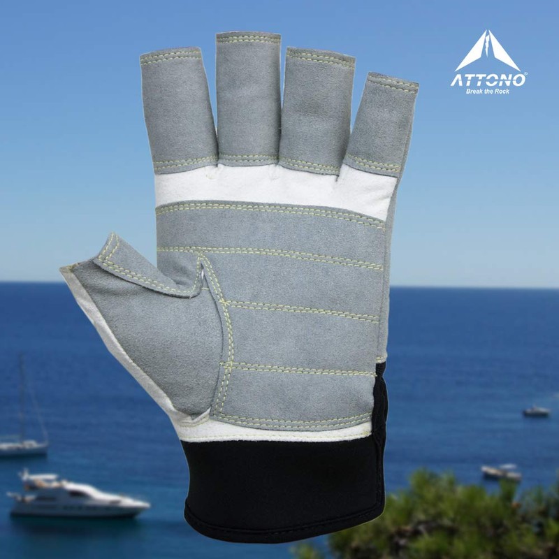 ATTONO Sailing Gloves Summer Sailing Regatta Water Sports Gloves Size