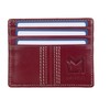 Mala Leather Edgbaston Cricket Ball Soft Leather RFID Card Holder