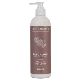 SUNAROMA Loción De Pachulí (11.5 Onzas) (Relajante) (Paquete De 2)