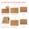 Cork Board Bulletin Board, 17.7"X 13.3" pin Boards for Walls,