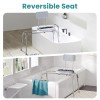 WAYES 400lb Sliding Tub Transfer Bench Shower Chair Shower Bench