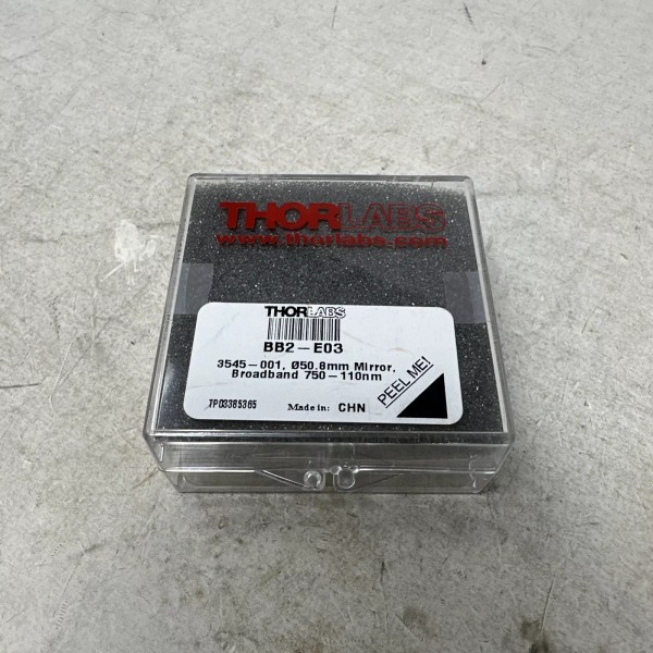 Thorlabs BB2-E03, 3545-001, 050.8mm, 02", Mirror, Broadband 750-1100nm