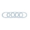 Bicycle Headset Shim 1-1/8" Spacer 0.3mm (Pack of 5) -