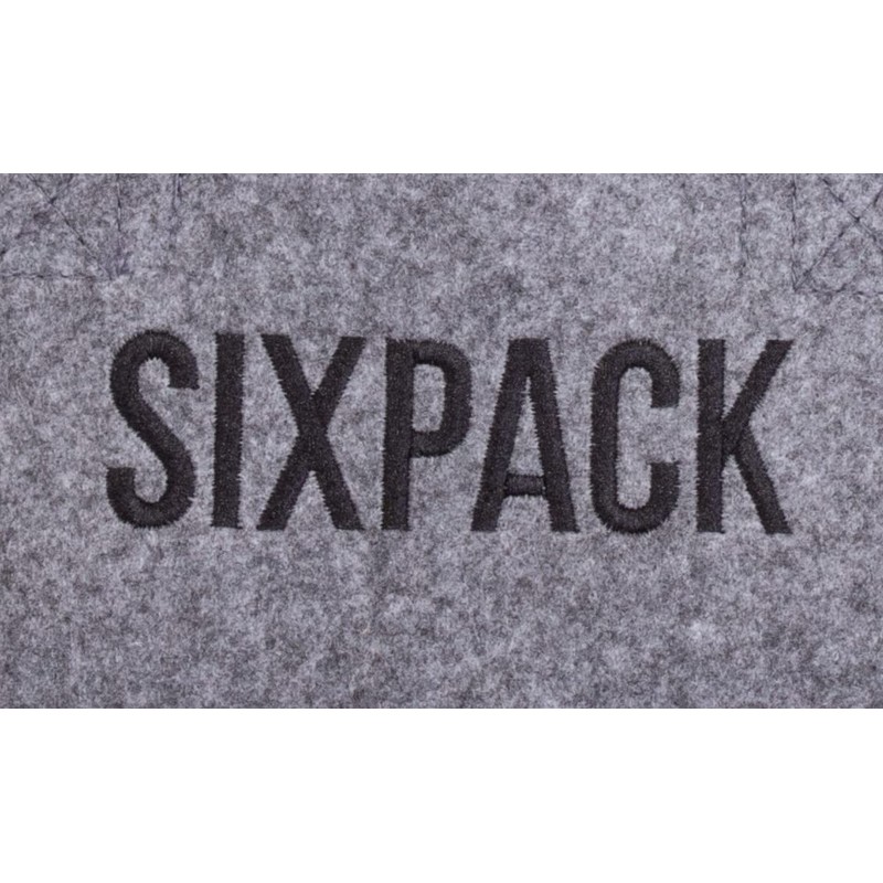 Brandsseller Men's Handbag Bottle Carrier Shopping Bag Storage Bag Felt