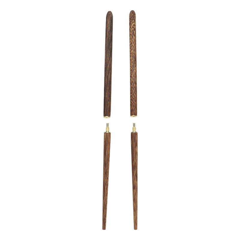 Foldable Wood Chopsticks Portable Detachable Wooden Flatware Chopsticks for Outdoor