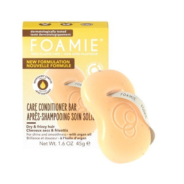 Foamie Conditioner Bar Kiss Me Argan for Dry & Frizzy Hair 45 g