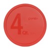 Pyrex Bundle - 4 Items: 322-PC 1qt Green Plastic Lid,