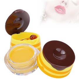Lip Moisturising Gel Mask, Propolis Moisturising Lip Nourishing Anti Wrinkle Lip Mask for Lip Mask with Brush