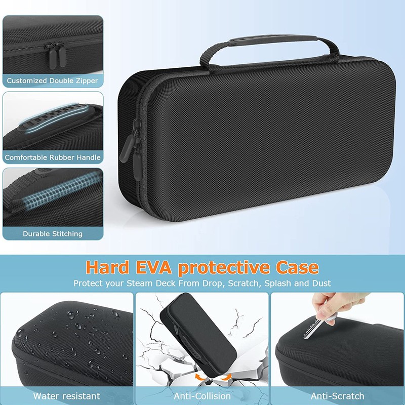 Handheld Console Carry Case Hard Shell Built in Storage Card