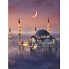 IPISSOI DIY 5D Diamond Embroidery Painting Muslim Religion Mosque Rhinestone
