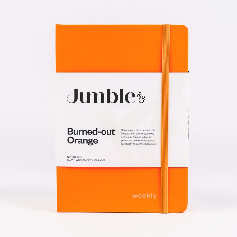 Jumble and Co Moodler B6 Week to View Undated Diary