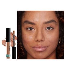 QIDSTERS Liquid Concealer for Older Women, Under Eye Brightener Full Coverage Concealer for Dark Circles, Spots, Lightweight Waterproof Foundation Makeup, Vegan & Cruelty-Free, 08 Honey Beige