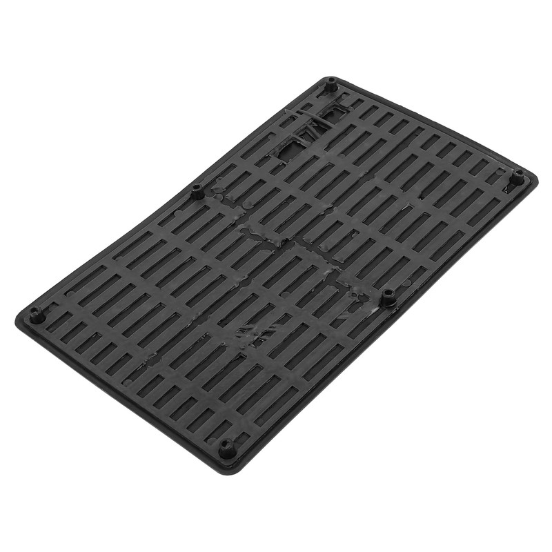 X AUTOHAUX 2pcs Universal Car Floor Mat Foot Heel Plate