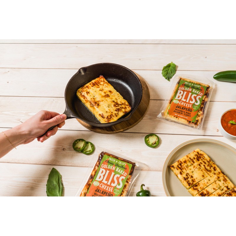 Cheese Bros. Jalapeno Baked Bliss Cheese | Made in Wisconsin
