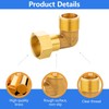 FORMVERSITY Angle Fitting 3/4 Inch Angle 90 Degree and Angle