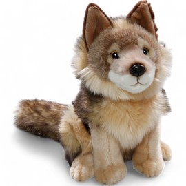 Carl Dick Coyote, 25cm. Plush Toy, Soft Toy, Stuffed Animal 3616